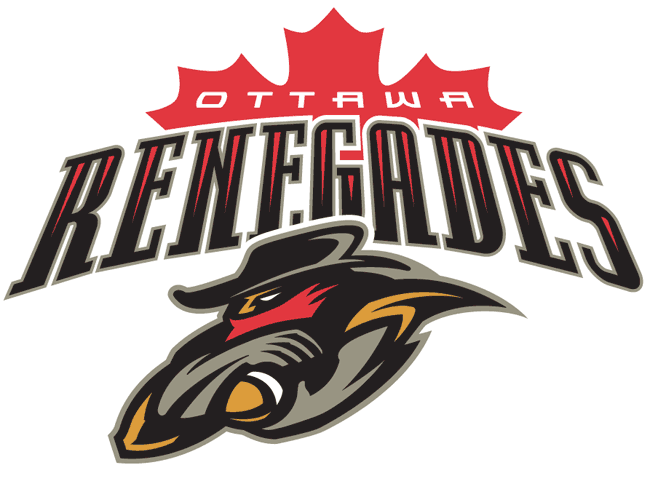 ottawa renegades 2002-2005 primary logo iron on transfers for T-shirts